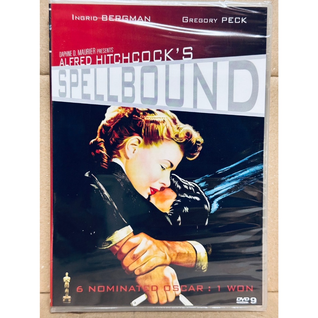 DVD : Spellbound (1945) " Ingrid Bergman, Gregory Peck " Alfred Hitchcock Collection