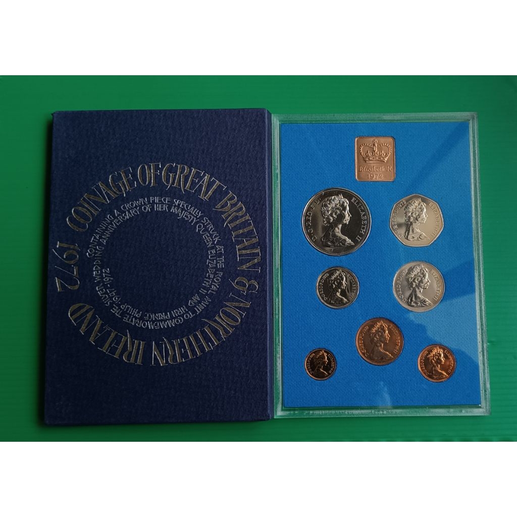 Great Britain Northern Ireland Mint Proof Set 1972