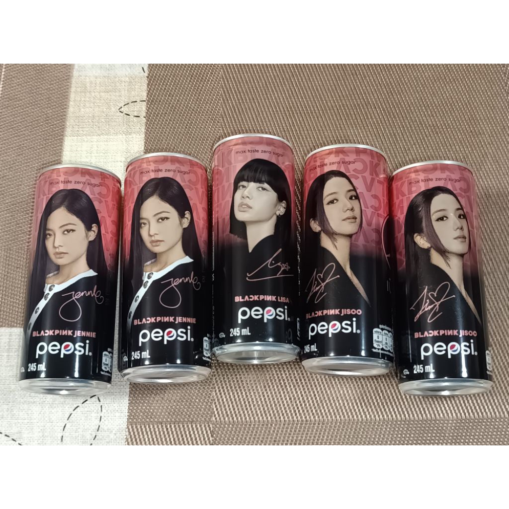 BLACKPINK x Pepsi Max เป๊ปซี่ แบล็คพิงค์ ของสะสม