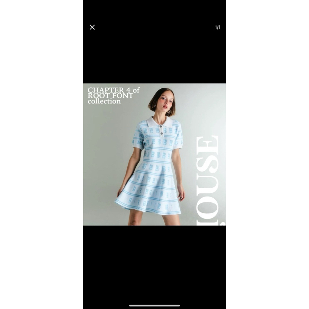 เดรส house of blt มือสอง