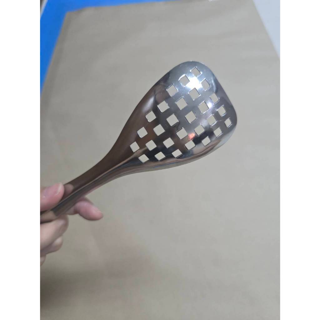 ช้อนตักน้ำแข็ง ทัพพี่ตักน้ำแข็ง ที่ตักน้ำแข็งสแตนเลส ตราสมอ - รูปที่ 3