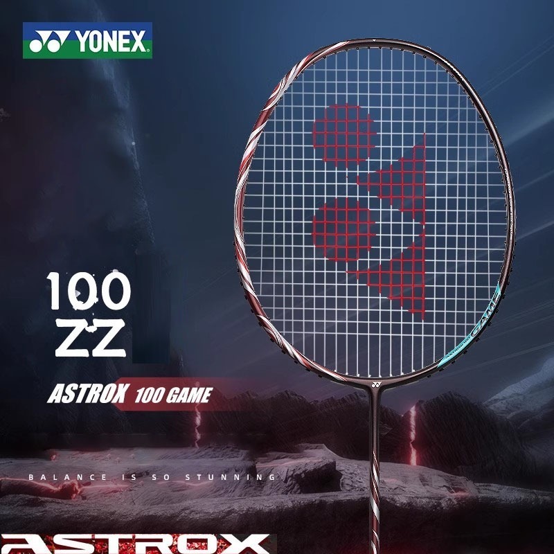 Yonex Badminton Racket ASTROX 100ZZ Kurenai Full Carbon Single 4U 83g 24 Lbs Energy Boost Cap