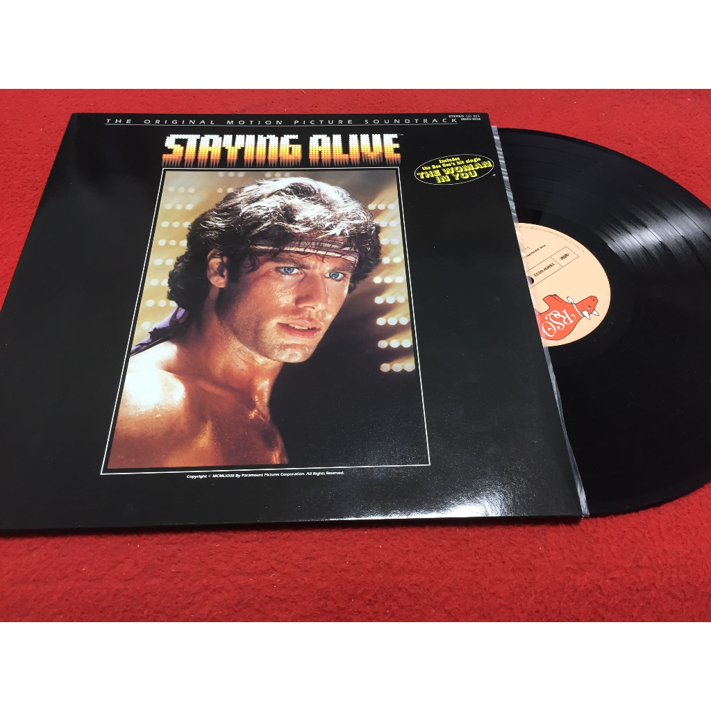 Staying Alive -  Saturday Night Fever ขนาด 12 นิ้ว LP B-5