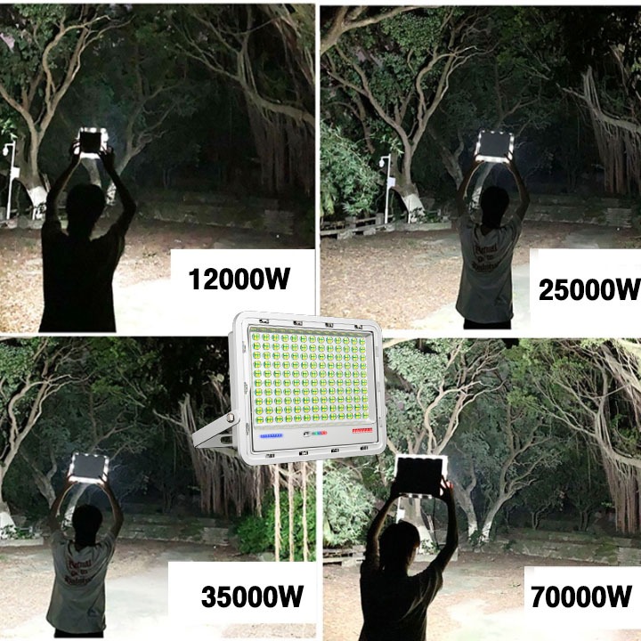 ไฟโซล่าเซล โซลาร์เซลล์ 500000W Solar Light ไฟสปอตไลต์แผงโซลาร์เซลล์กันน้ำ ไฟกลางแจ้ง รีโมทคอนโทรลไฟ ราคา ถูกที่สุด ดีลบีเคเค แกลเลอรีภาพที่ 8