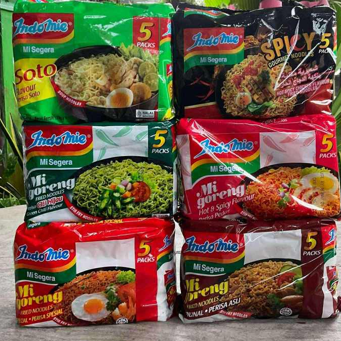 Indo mie มาม่าอินโด หมี่โกเร็ง แพ็ค 5 ซอง