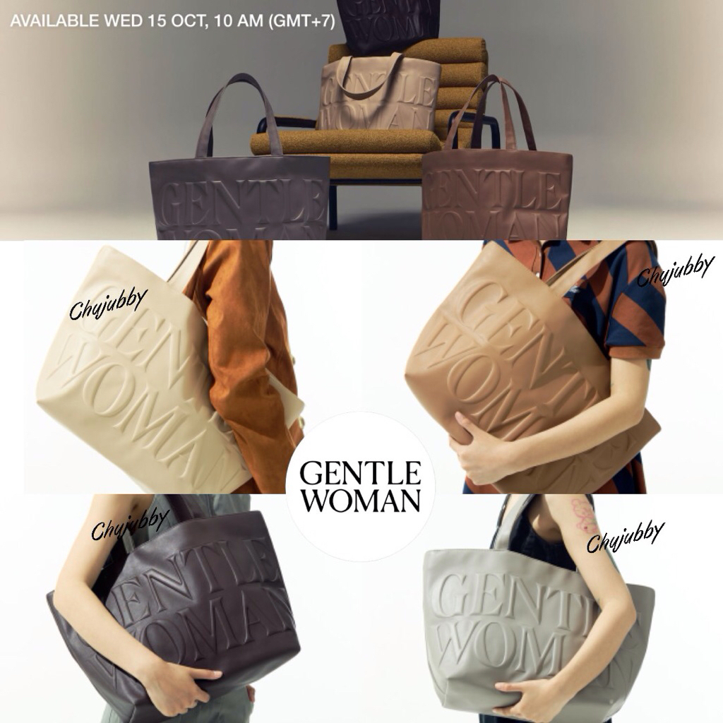 พร้อมส่ง❗️❤️‍🔥 ใช้โค้ด 20%/25% | กระเป๋ารุ่น GW Daily Tote GENTLEWOMAN CLUB CHUJUBBY