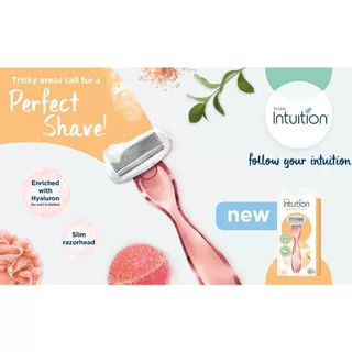 Schick Intuition Perfect Touch ชิค อินทูอิชั่น เพอร์เฟ็ค ทัช ใบมีดโกนขน