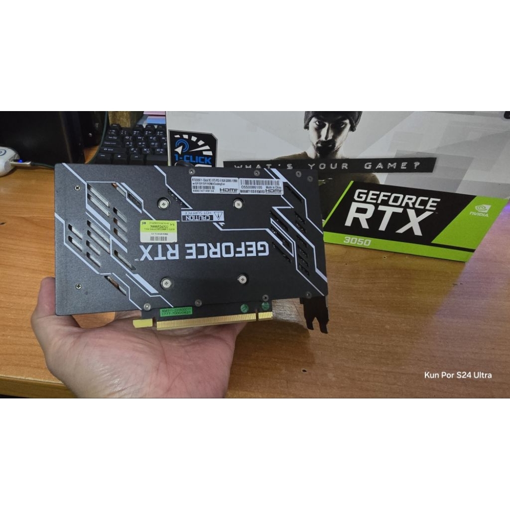 การ์ดจอ Galax RTX3050 OC (มือสอง)