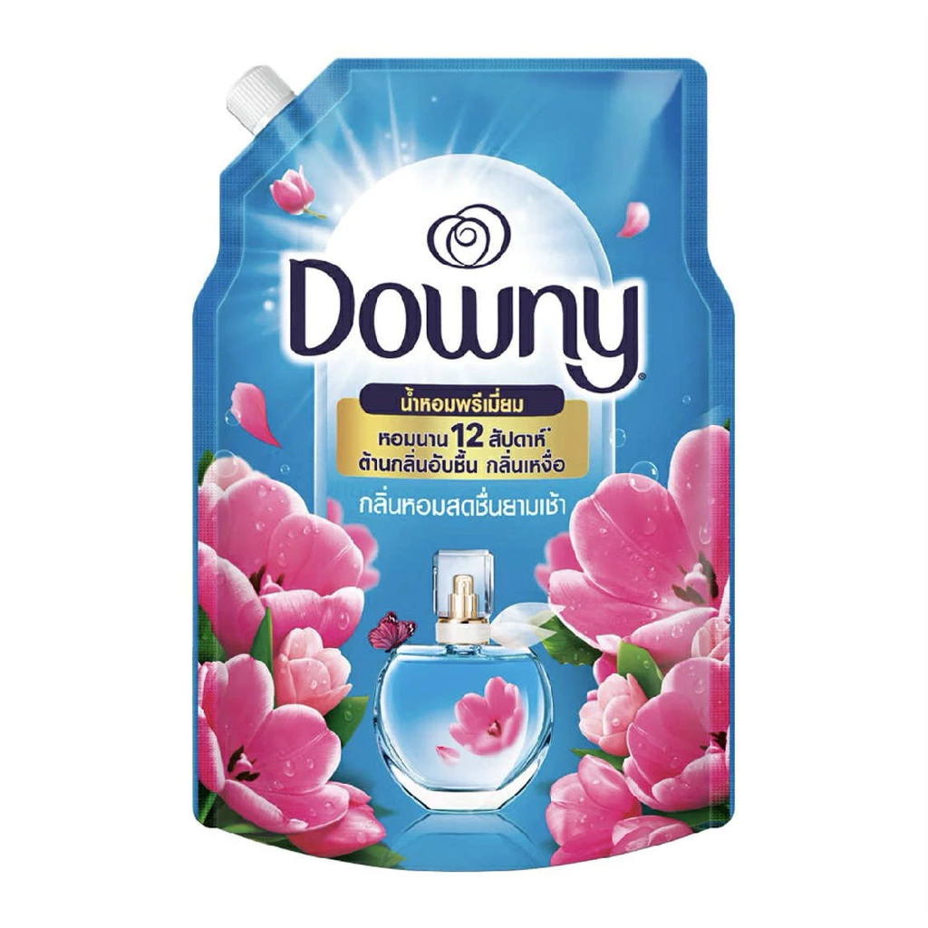 🔥จัดส่งเร็ว🔥(มีให้เลือก )Downy ดาวน์นี่ น้ำยาปรับผ้านุ่ม สูตรเข้มข้น หอมติดทนนาน ถุงเติม 1ลิตร thumbnail 4