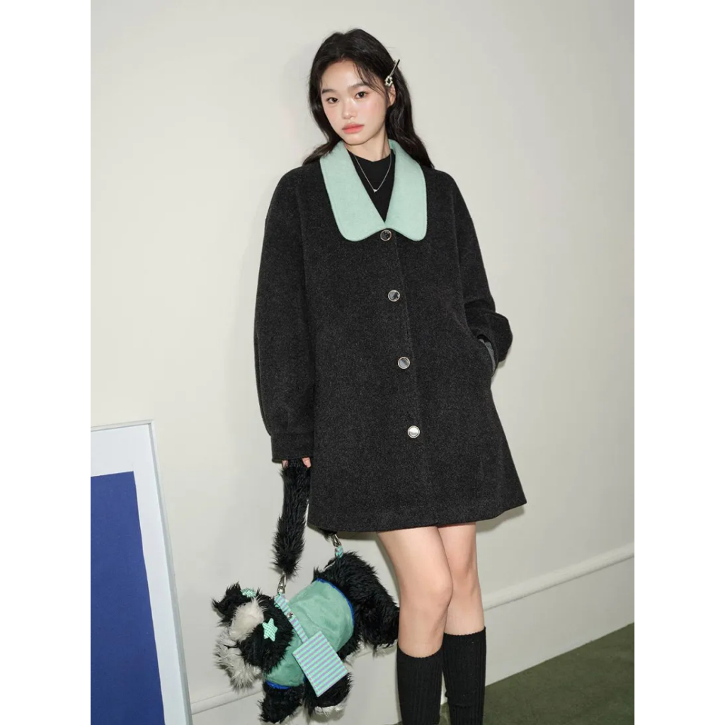 [พรีออเดอร์] ❤KUOSE : Mid-Length Coat❤