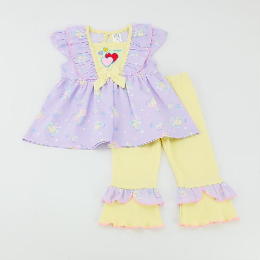 💜💜งานใหม่น่ารักมาก ชุดเซ็ทเด็ก ไซส์ 12 18 24 เดือน 3 ขวบ 4 ขวบ 5 ขวบ