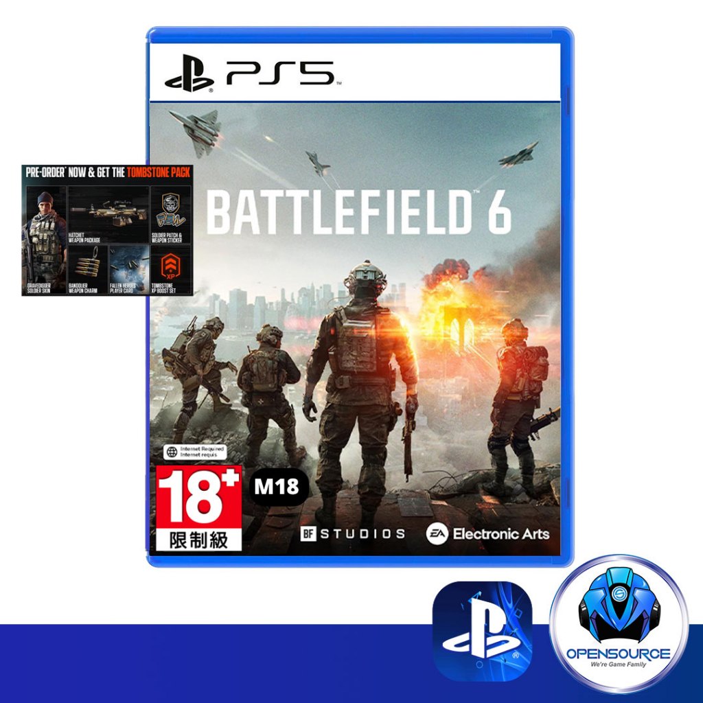 [พร้อมส่ง มีหน้าร้าน สต๊อกไทย]Playstation: Battlefield 6 Fight for Survival BF6 戰地6 (ASIA EN/CH/KR/J