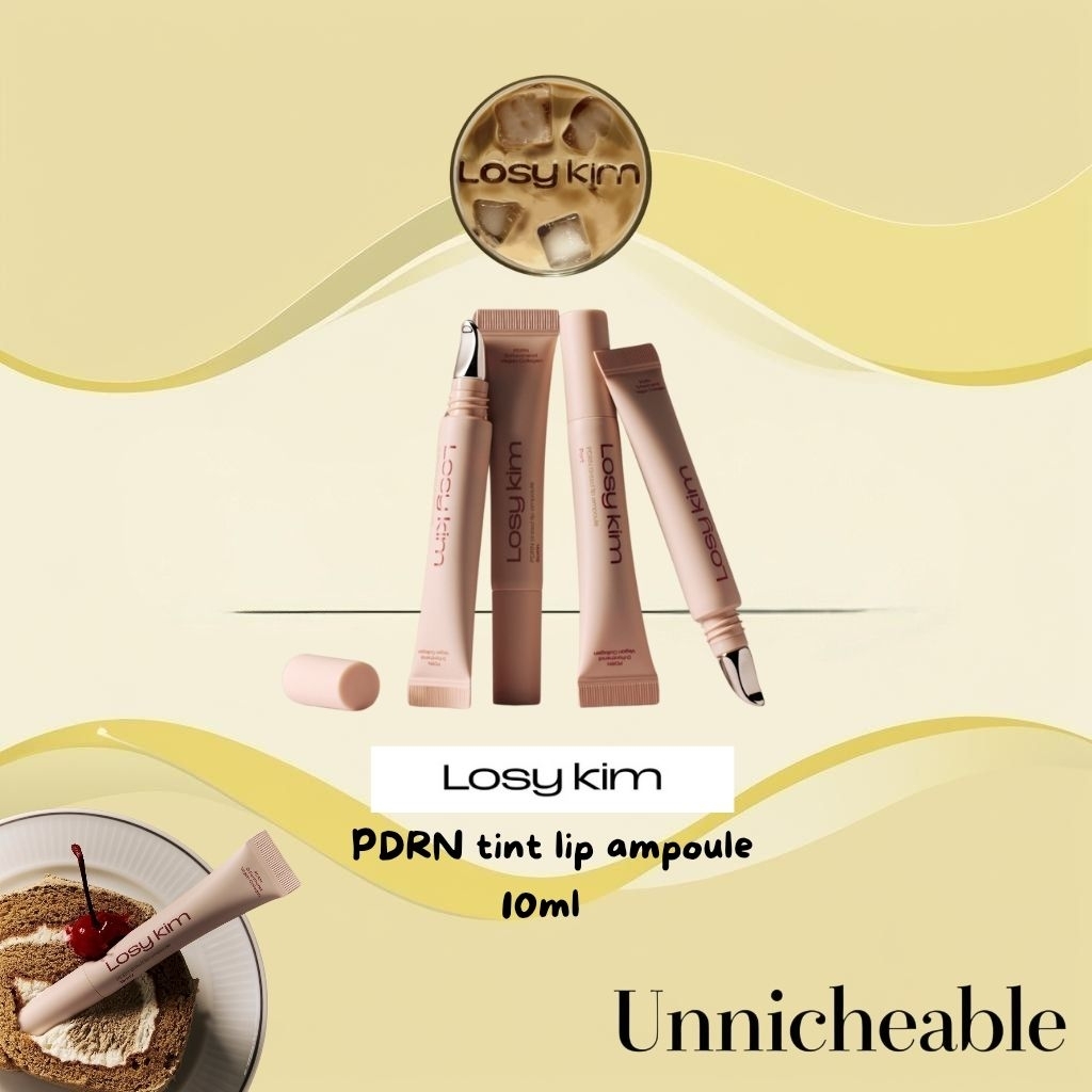 [พร้อมส่ง/ของแท้] losy kim PDRN tint lip ampoule ลิปแอมพูลจากเกาหลี
