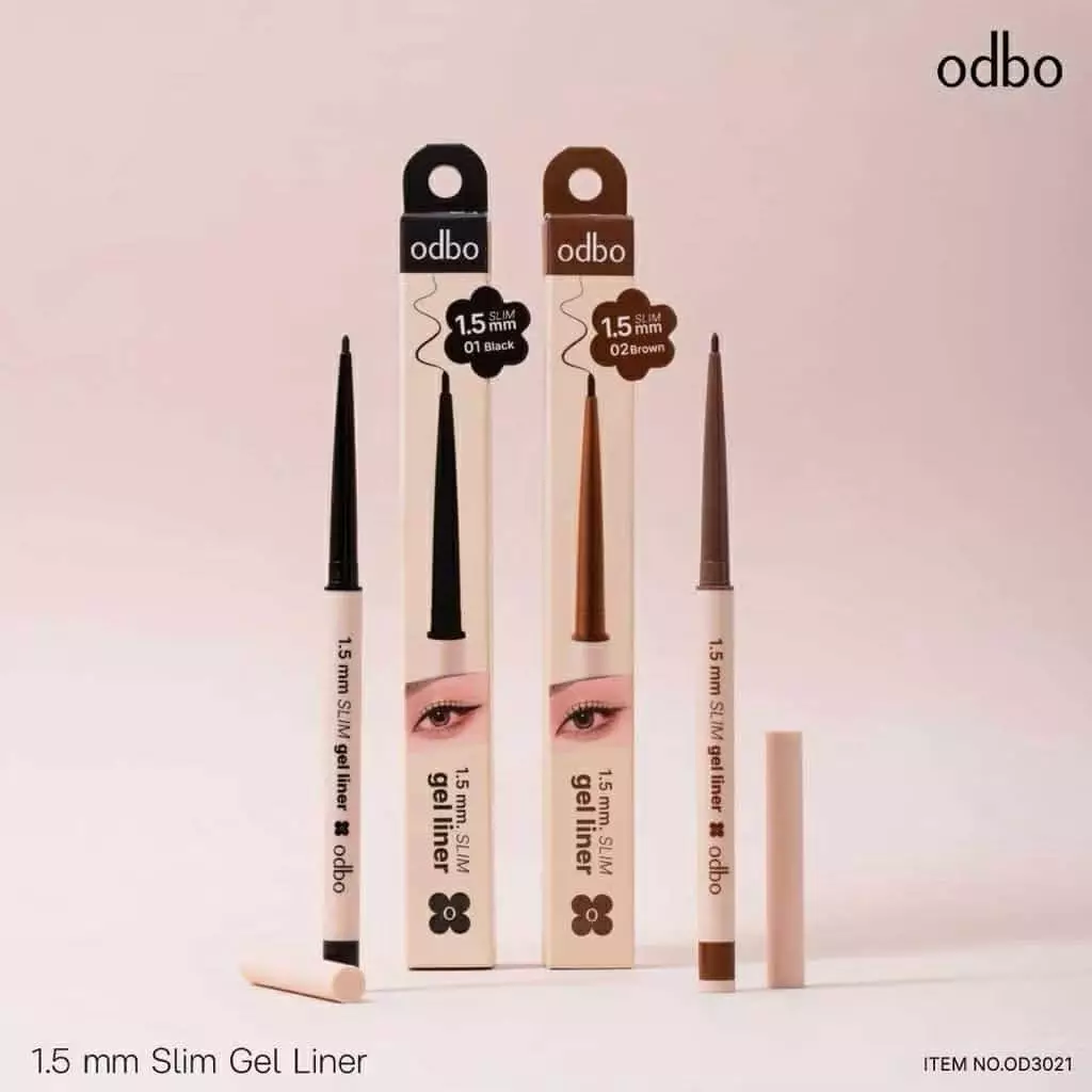 odbo Slim gel liner 1.5mm สลิม เจลไลเนอร์ นุ่มลื่นเขียนง่าย OD3021