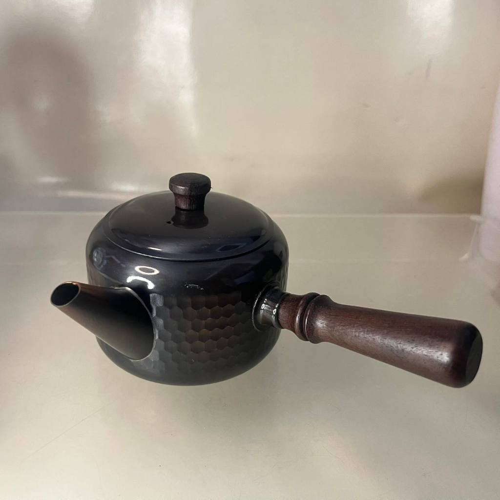 กาน้ำชาทองแดงคิวสุ (Kyusu) – Shinkoukinzoku 🫖