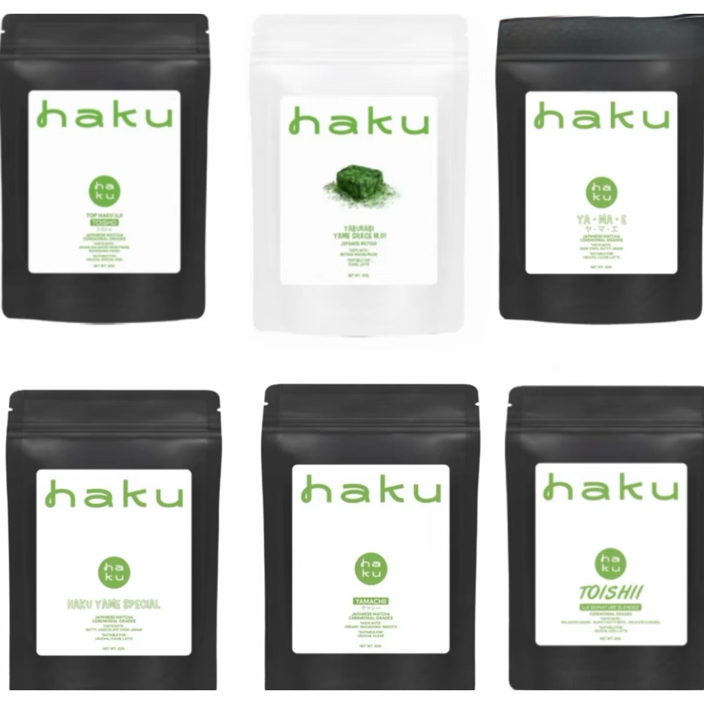 Haku Matcha มัทฉะ ของใหม่ พร้อมส่ง (เก็บช่องฟรีซ)