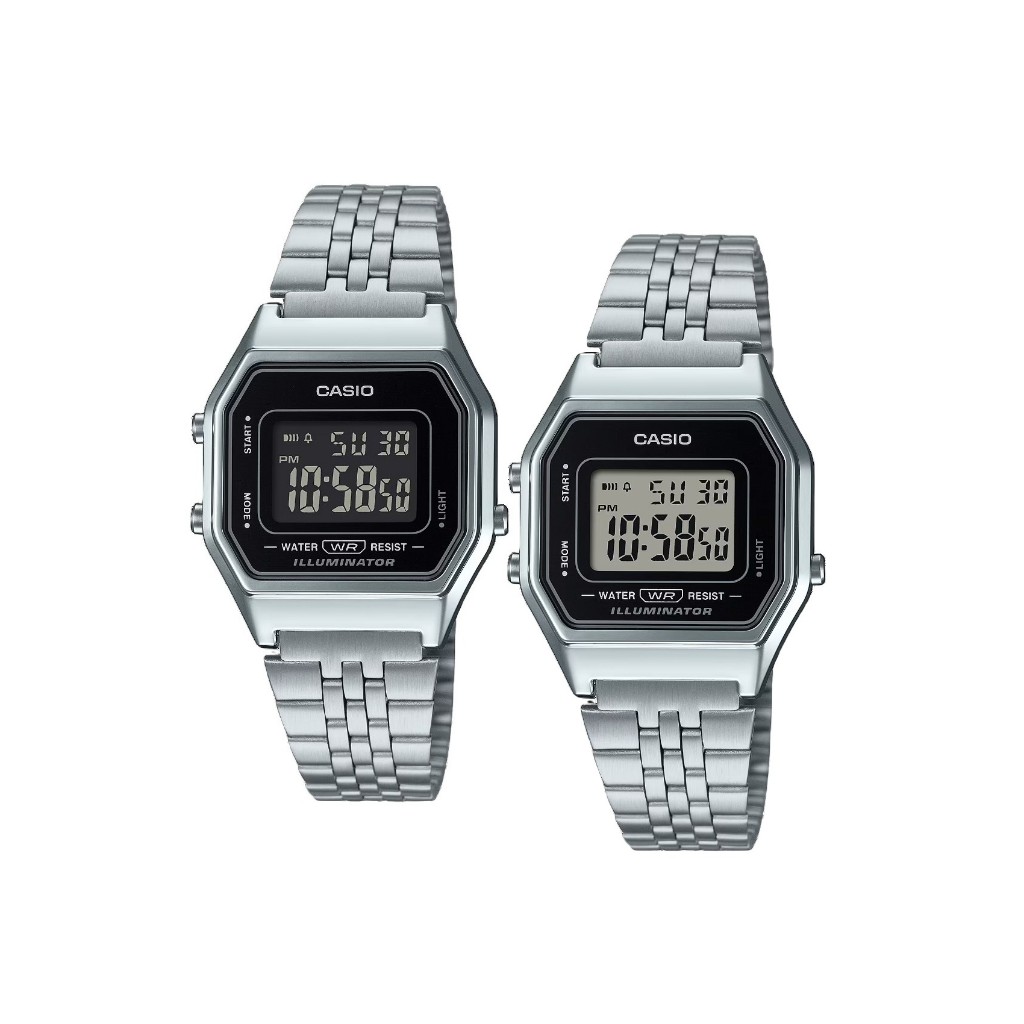 Casio นาฬิกาข้อมือผู้หญิง รุ่น LA680WA-1BDF / LA680WA-1DF Lady Watch Quartz