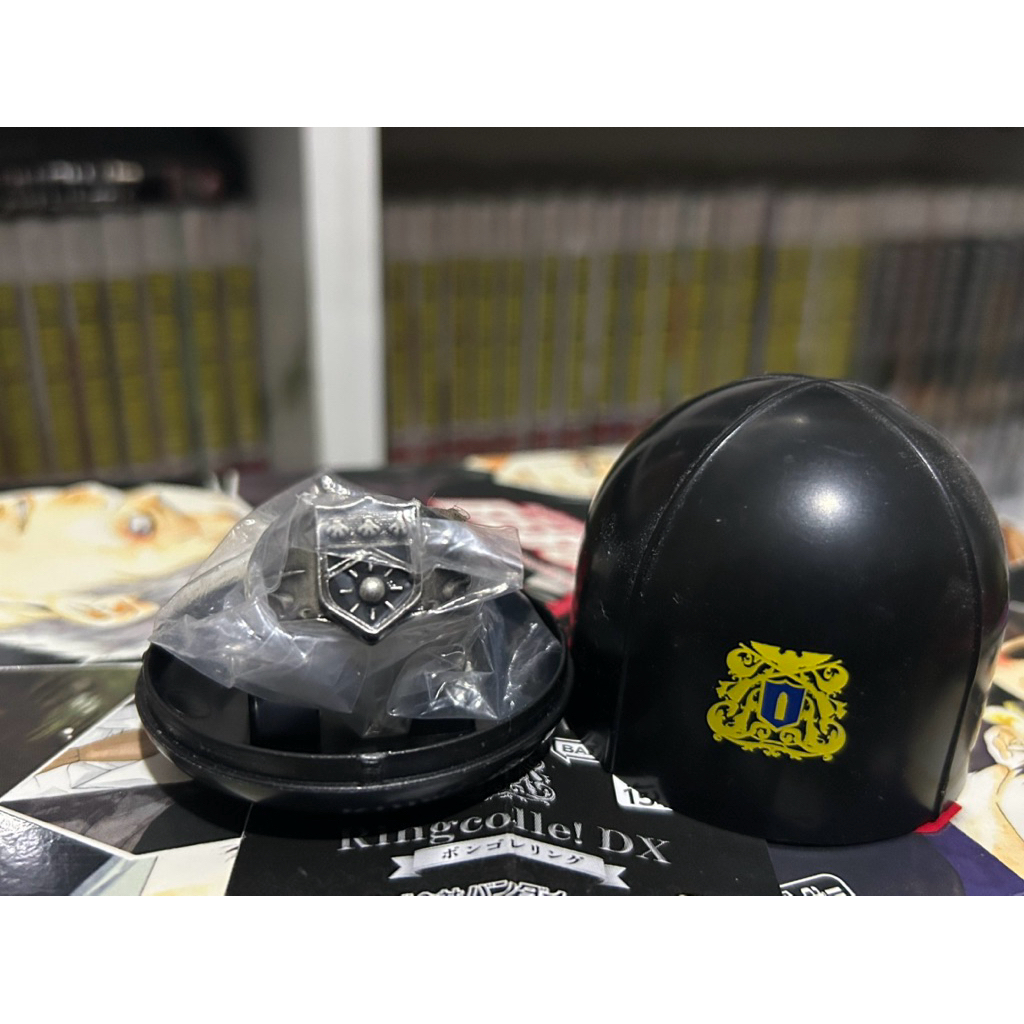 แหวนรีบอร์น กาชาปอง Vongola Ring อรุณ/อัสนีแยกวงมือ1