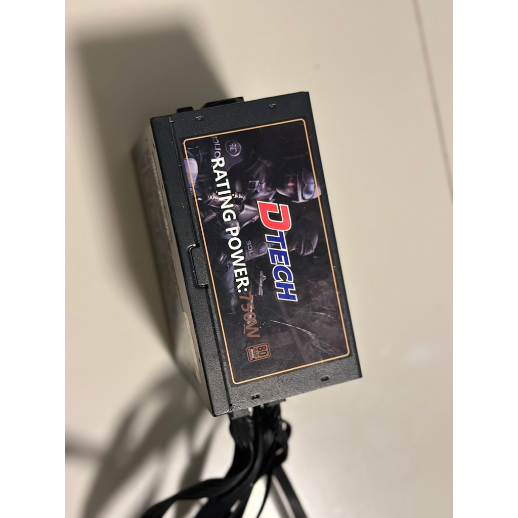 POWER SUPPLY (80+ BRONZE) 750W DTECH