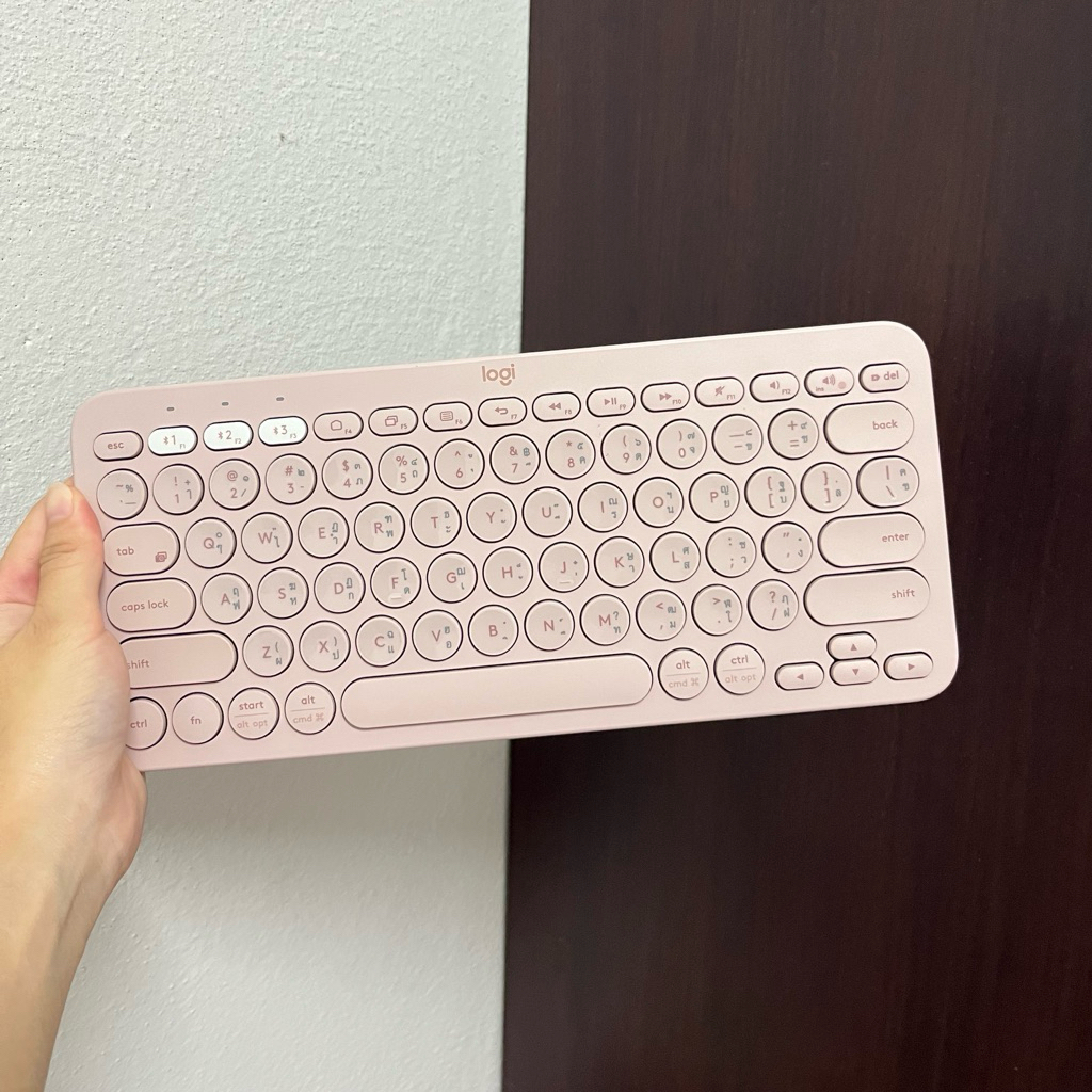 Logitech Keyboard คีย์บอร์ด K380 Multi-Device Bluetooth