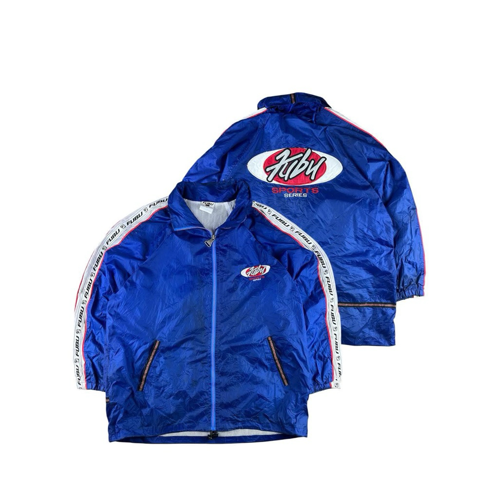 Fubu sports big logo Y2K jacket size25/28xl