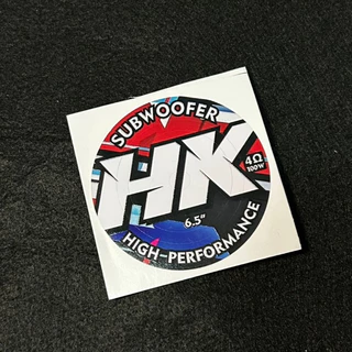 สติ๊กเกอร์ติดดอกลำโพงบลูทูธHK6.5(4โอมห์100วัตต์ตัวแม่เหล็กเล็ก)เท่านั้น(ราคาต่อ1ชิ้น)