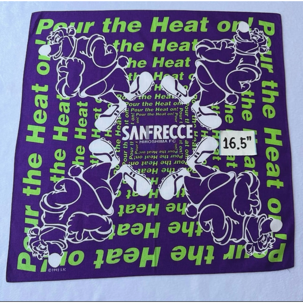 Sanfrecce Hiroshima ผ้าเช็ดหน้า การ์ตูน