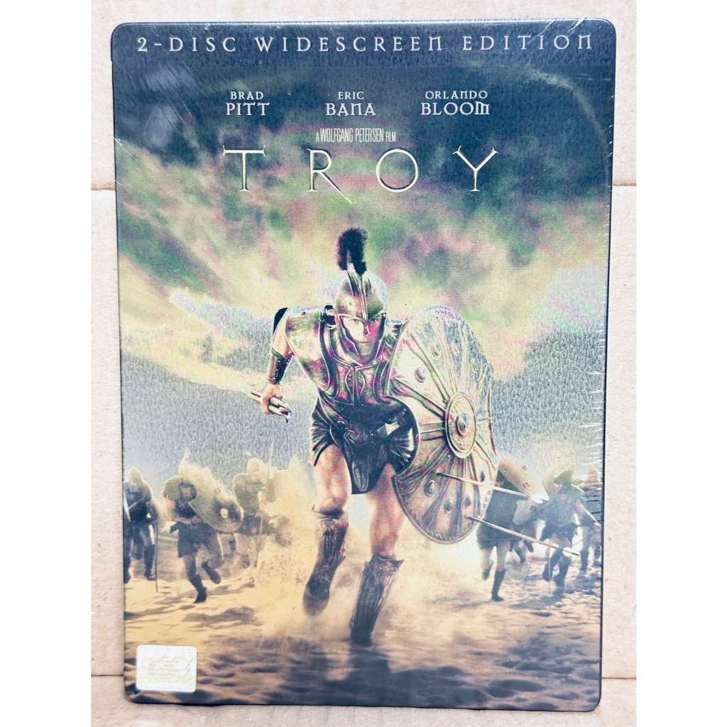 DVD 2 Disc Steel Book : Troy (2004) ทรอย กล่องเหล็ก " Brad Pitt, Orlando Bloom"