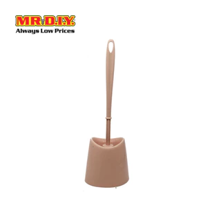 มิสเตอร์. ดี.ไอ.วาย แปรงขัดห้องน้ำหัวกลมพร้อมที่วาง
