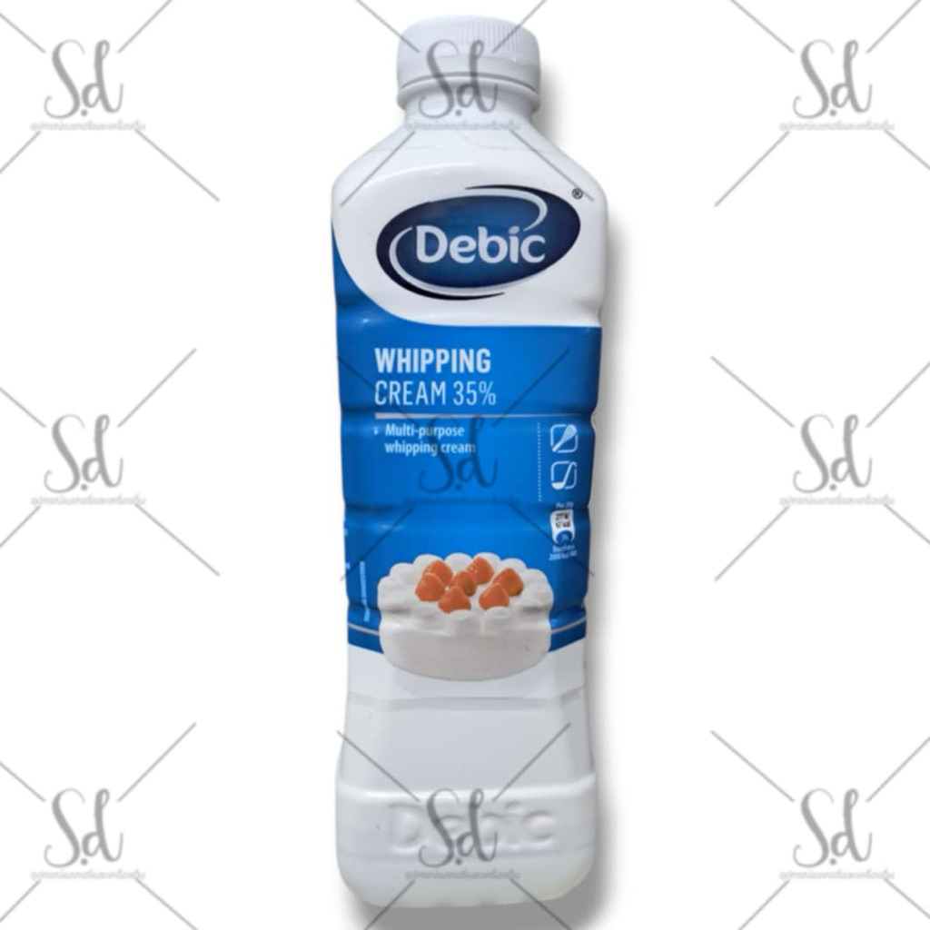 *ไม่รับเคลม/ไม่รับคืนทุกกรณี*Debic whipping cream 35% 1L.