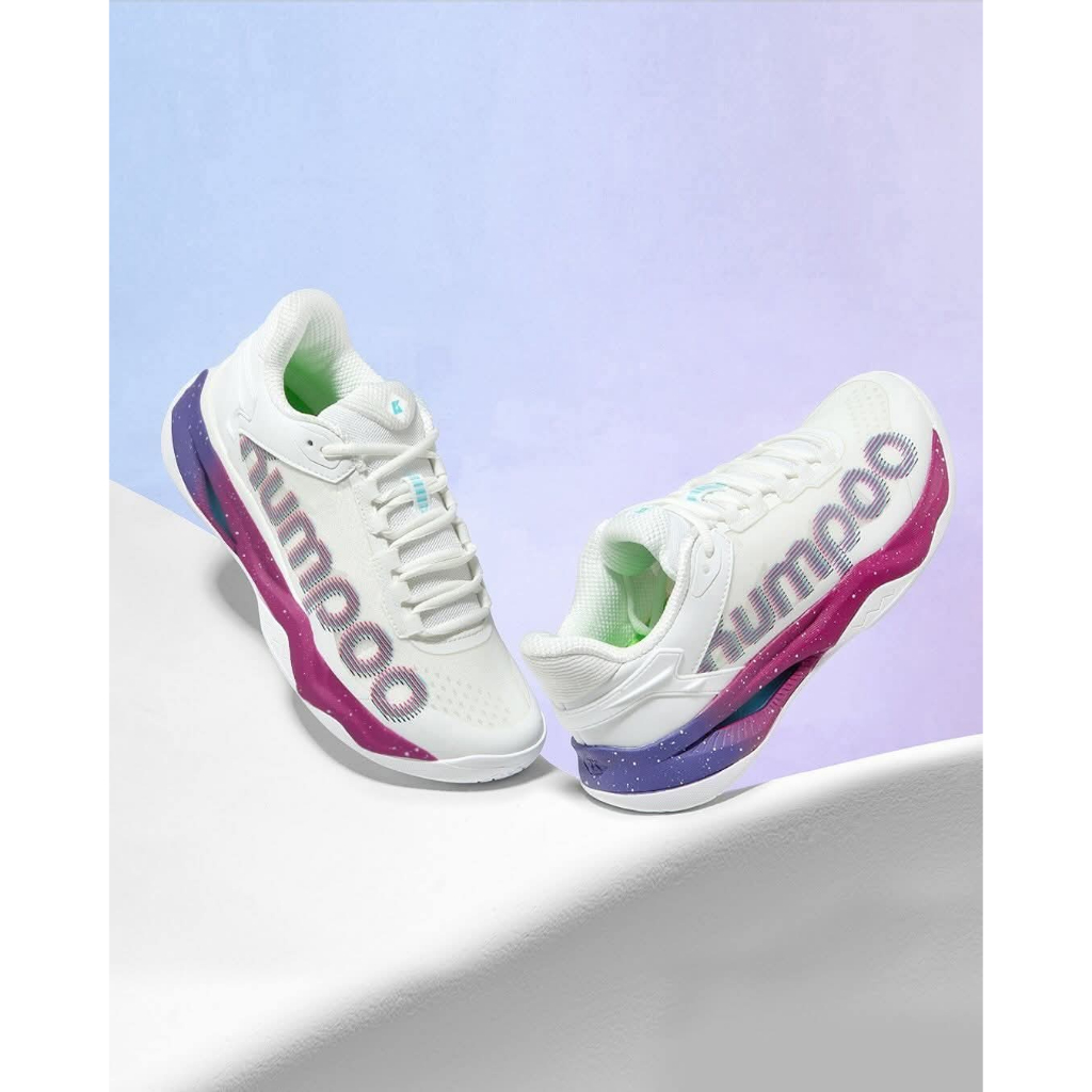 รองเท้าแบดมินตัน Kumpoo KH-G825 WHITE