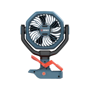 SENIX พัดลมไฟฟ้าไร้สาย Brushless 4 นิ้ว 20V(Max) (เฉพาะเครื่อง) รุ่น FNX2-M2-EU สีน้ำเงิน - ดำ