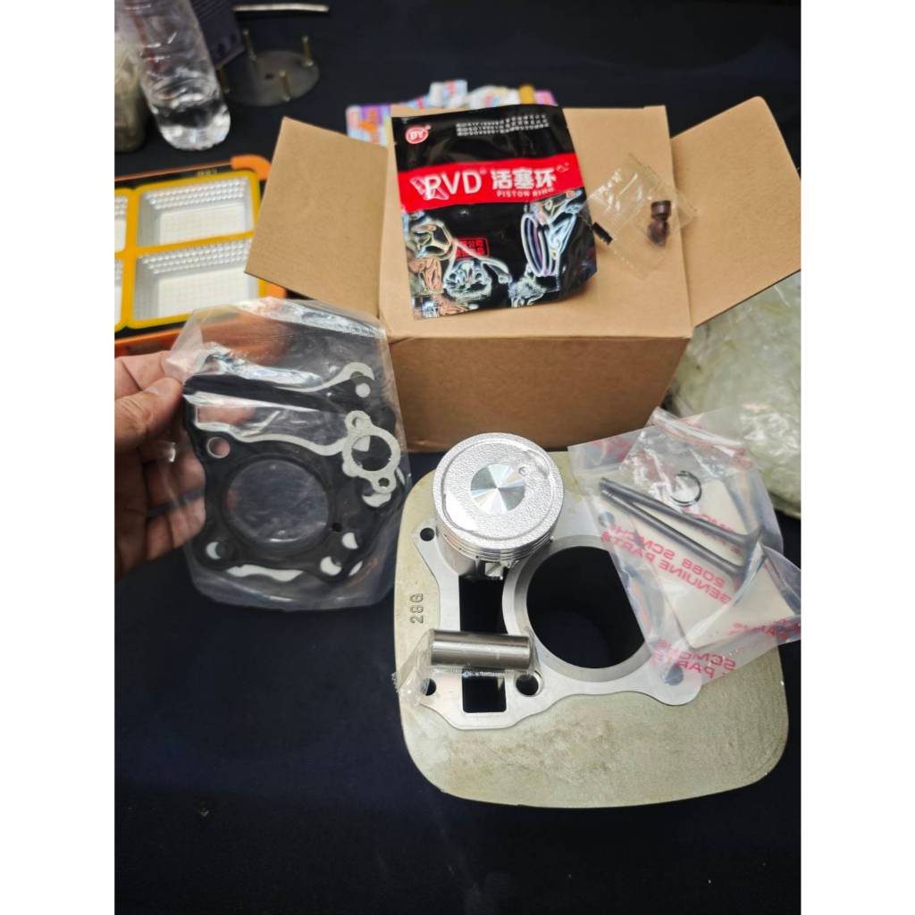 ชุดเสื็อสูบ ลูกสูบ GD110 อัพ 125 Size 35.5 ชุดแต่ง