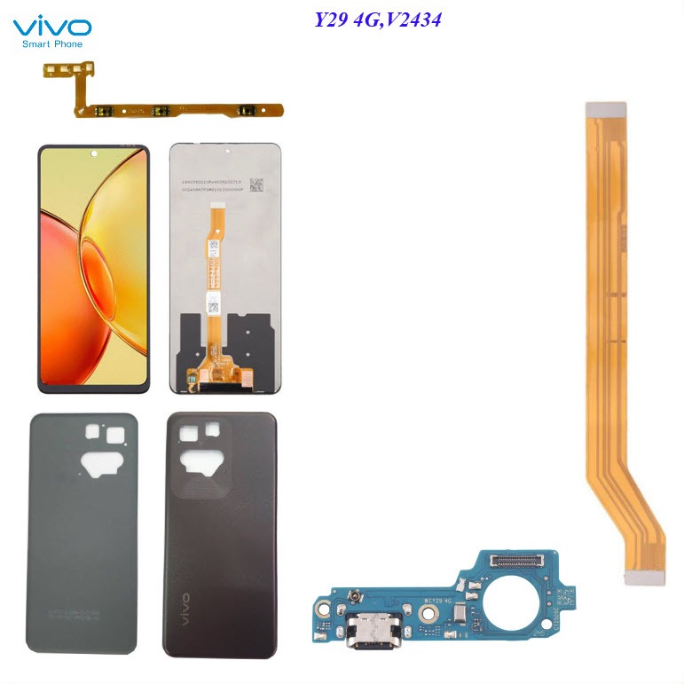 อะไหล่มือถือ Vivo Y29 4G,V2434/สายแพร/ฝาหลัง/หน้าจอ LCD