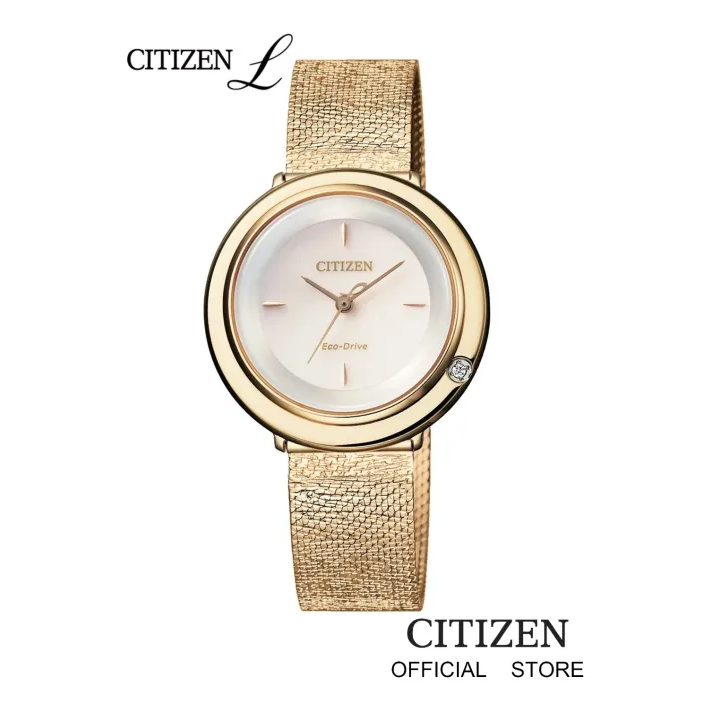 CITIZEN L Eco-Drive EM0643-84X Ambiluna Lady watch ( นาฬิกาผู้หญิงพลังงานแสง )