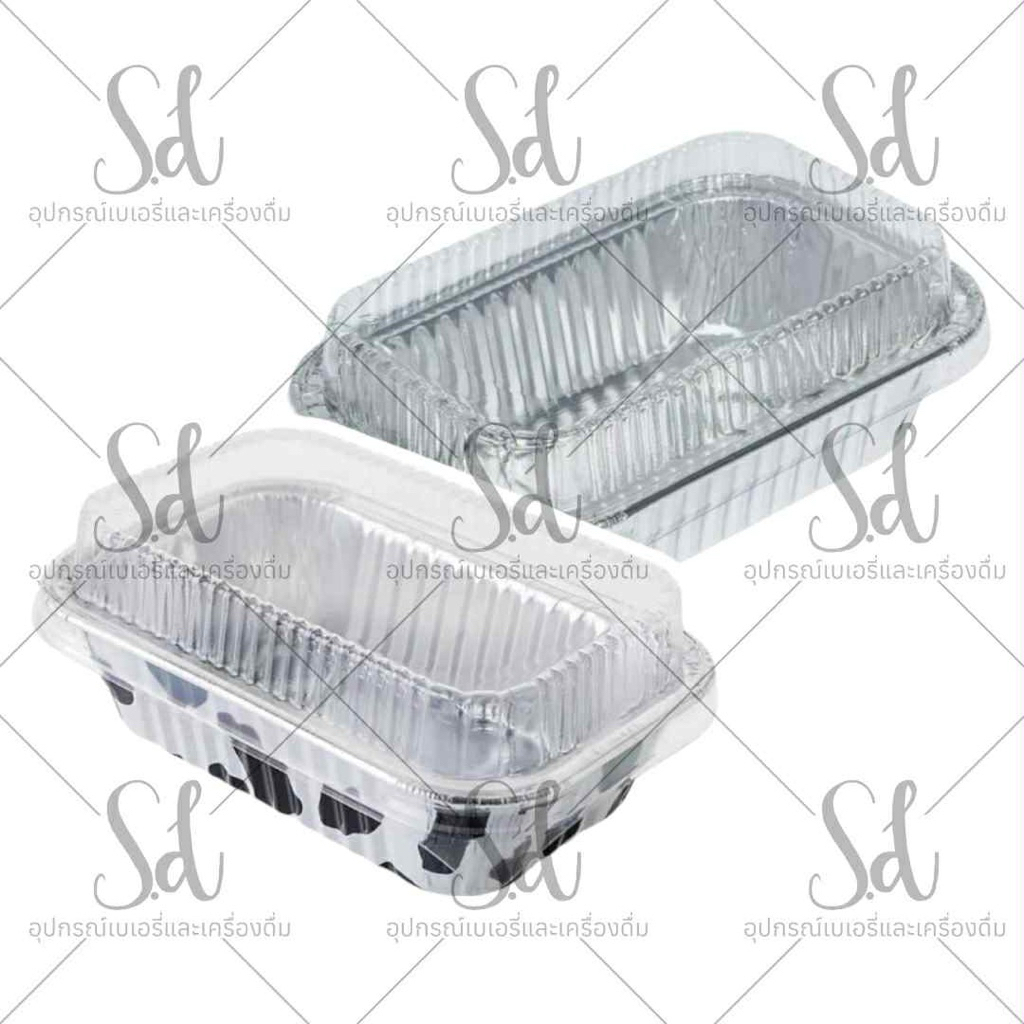 S&S ฟอยล์ 4032 สีเงิน/ลายวัว แพ็ค 10 ใบ (215 ml.)