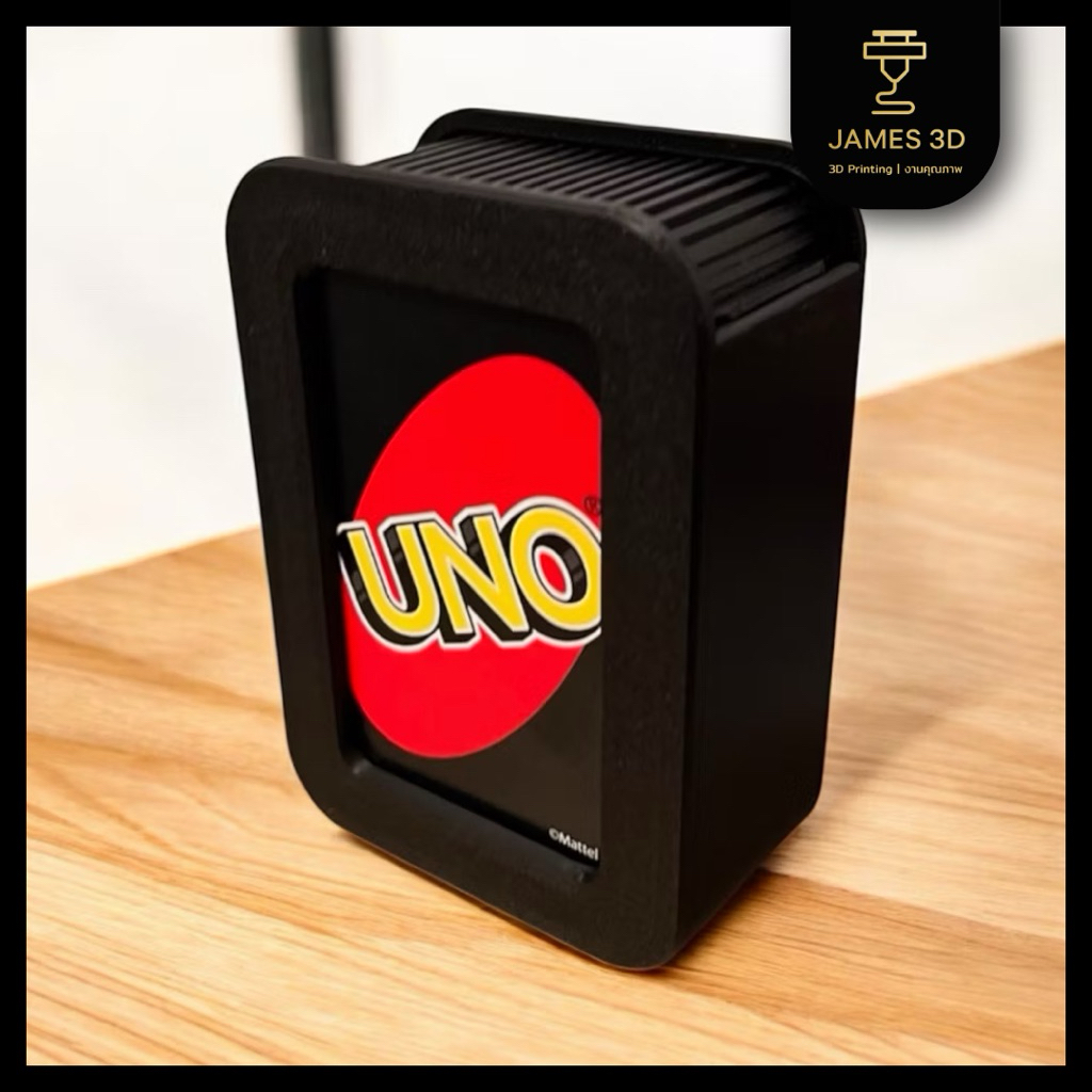 กล่องใส่การ์ด อูโน UNO Box สำหรับเก็บการ์ดเกม CradBox UNO Card Box Playing Card Box