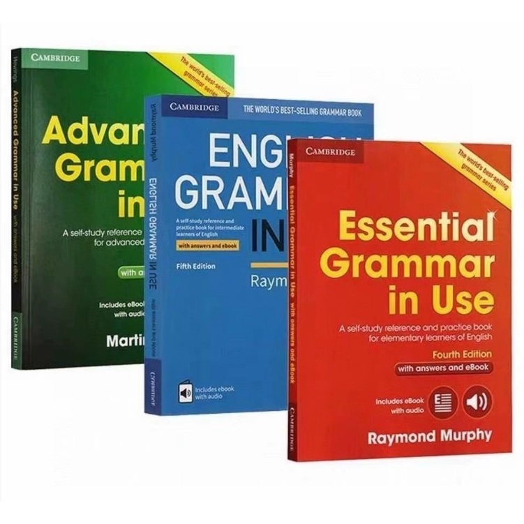 Cambridge Essential Grammar in Use แบบฝึกหัดแกรมม่า พร้อมเฉลย หนังสือภาษาอังกฤษ - English Excercise Workbook