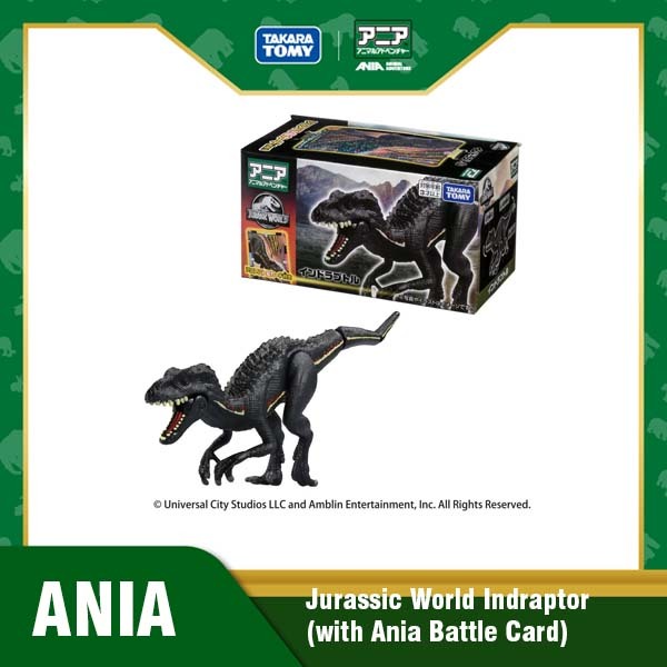 Takara Tomy อาเนีย ANIA Jurassic World Indoraptor Battle Card set