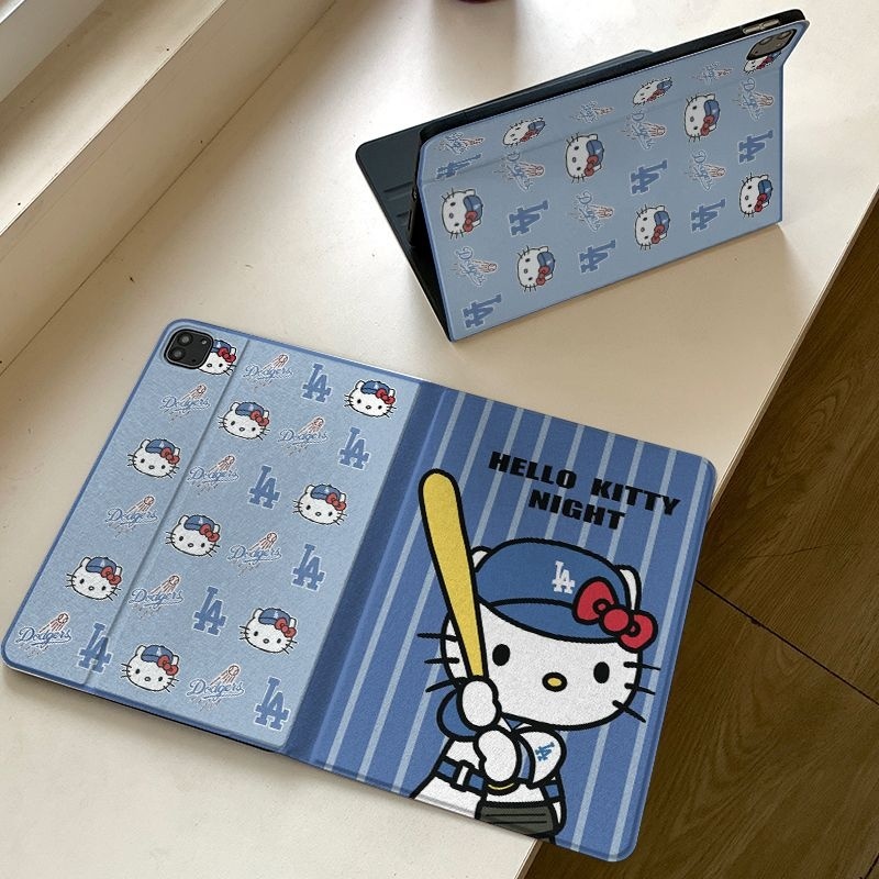 🚚พร้อมส่ง🚚เคสแท็บเล็ต Samsung สำหรับ Tab A9+ S10+ S9 FE+ S10 FE Hellokitty S8 S7+ มีที่ใส่ปากกา A8+ - รูปที่ 6