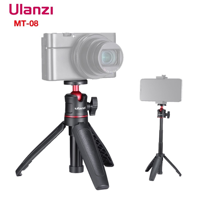 ULANZI MT-08 ขาตั้งกล้องและมือถือ หัวบอล ปรับมุมมองได้ 360 องศา ขนาดพกพา พร้อมส่ง