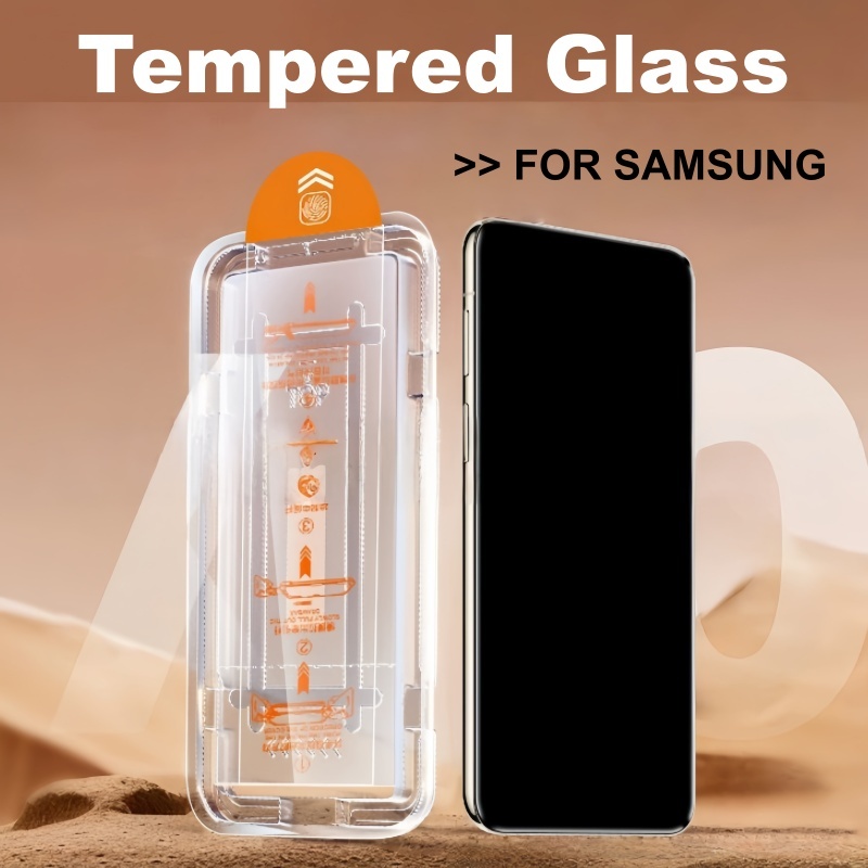 Tempered Glass Screen Protector Film For Samsung A56 A55 A54 A36 A35 A26 A16 S24 S23 FE Full Screen 
