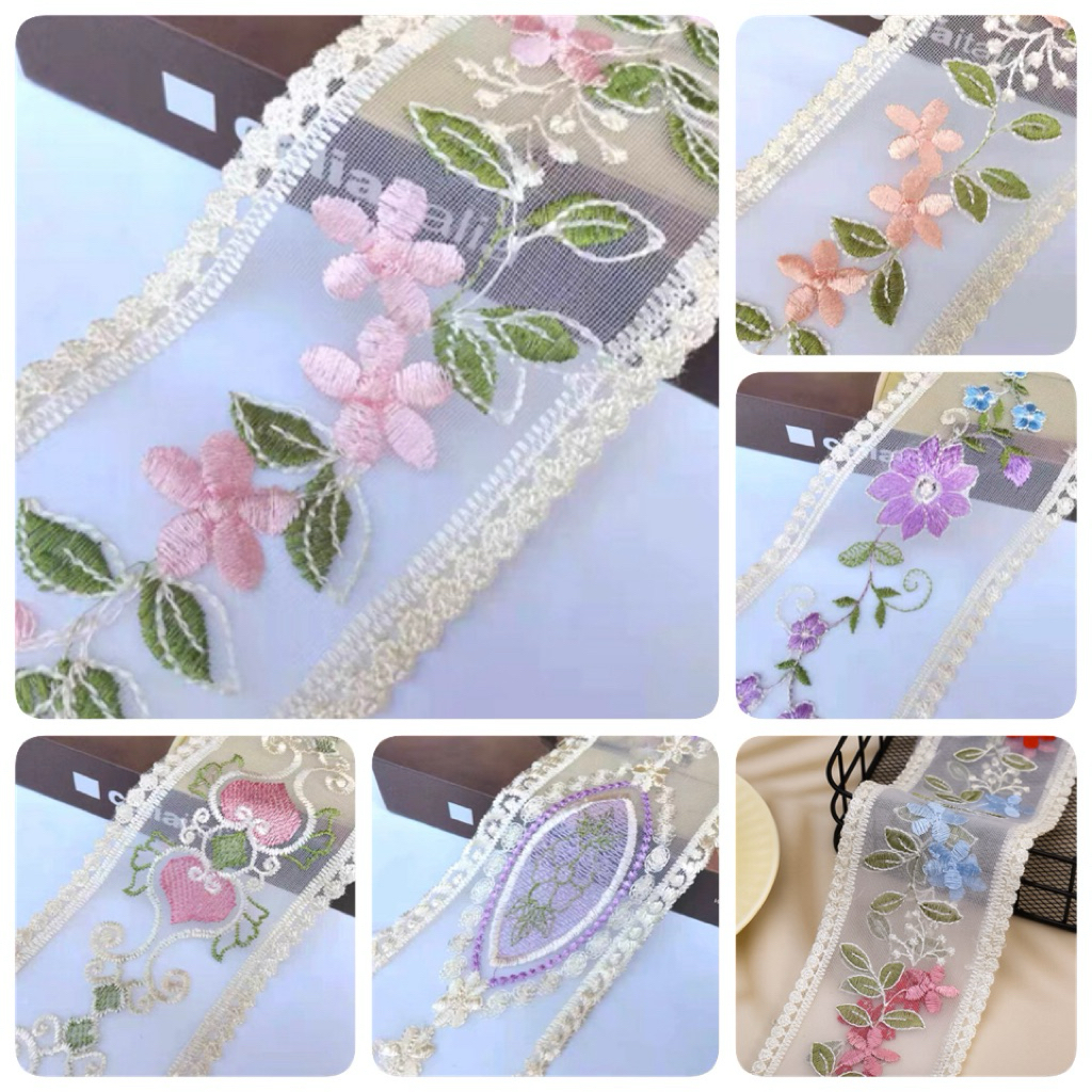 ลูกไม้เส้น 2นิ้ว 15หลา/180บาท