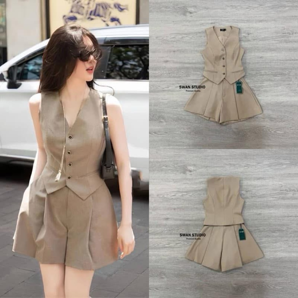 📦📦‼️(ส่งต่อใส่ 1 ครั้ง)‼️ใหม่กริบ 🤎Swan Studio 🤎