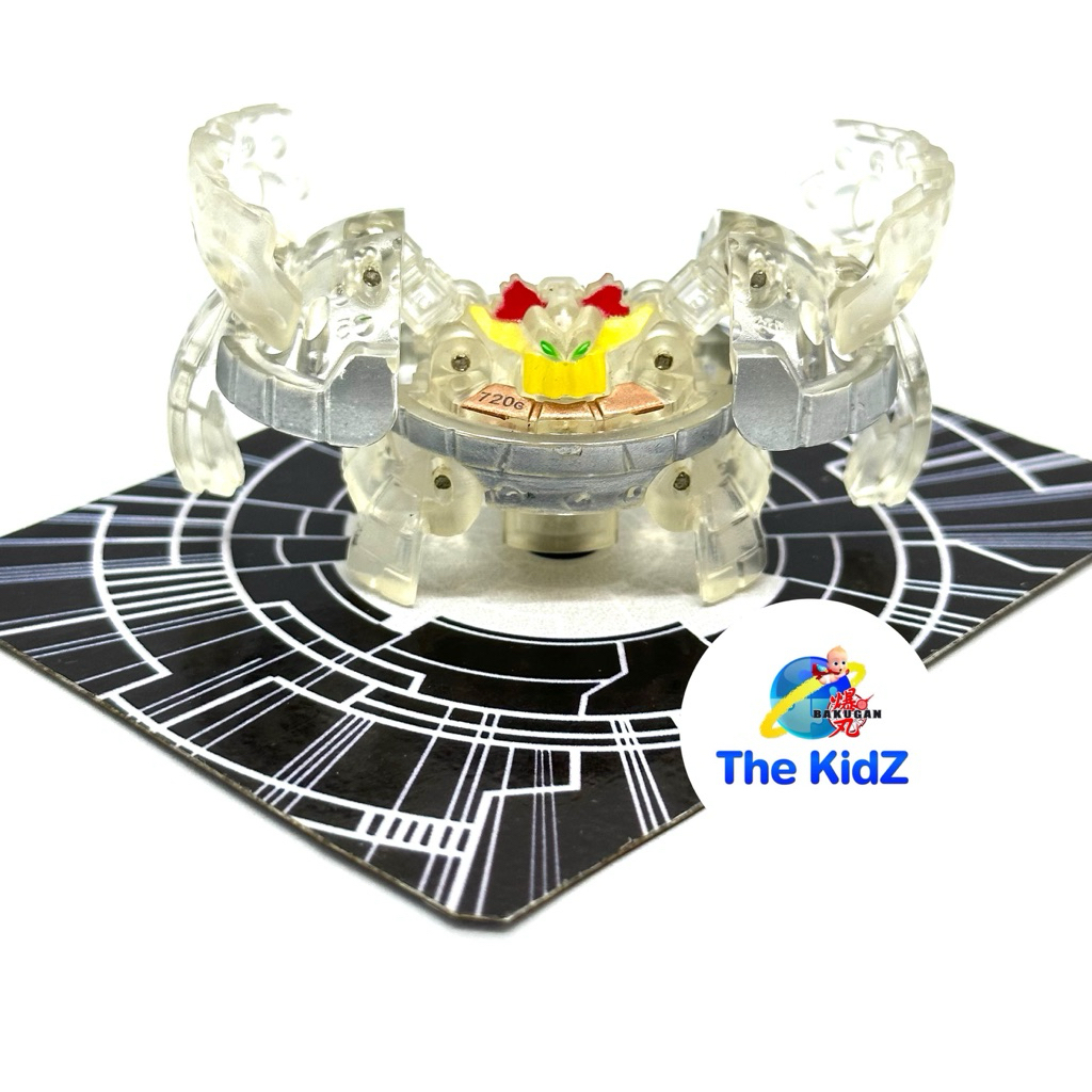 ThekidZ: บาคุกัน Bakugan Battle Brawlers B2 Crystal Clear Translucent Thunder Wilda