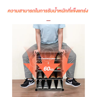 HOGO ตู้เก็บรองเท้าPVC อุปกรณ์จัดเก็บ เปิดฝาด้านหน้า กันแมลง กันน้ำได้ระดับนึง ประตูใส