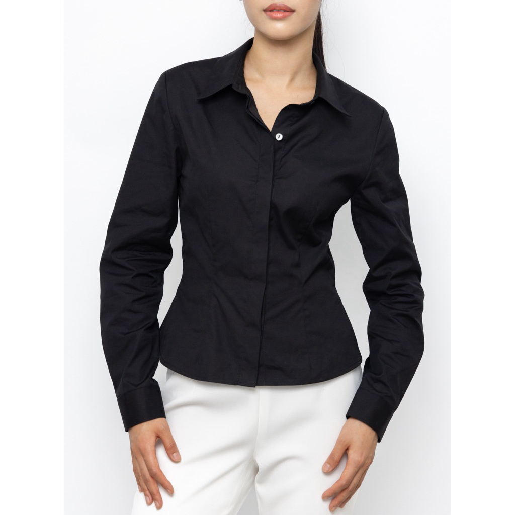 ORCHIDA - The Classic Cotton Fitted Shirt (เสื้อเชิ้ตทรงรัดรูป)