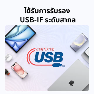 [HOT]Anker Zolo Type C to C Cable 240W USB-C สายชาร์จเร็ว Dirt-Free ชาร์จเร็ว for iPhone 17 Series iPad Samsung A8060