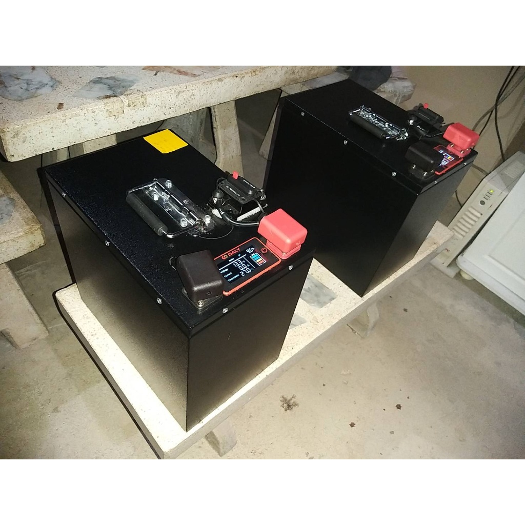 แบตเตอรี่ Lifepo4 12V 314Ah ประกอบพร้อมใช้ + Smart BMS 100A มี WiFi + Active Balancer 5A DALY