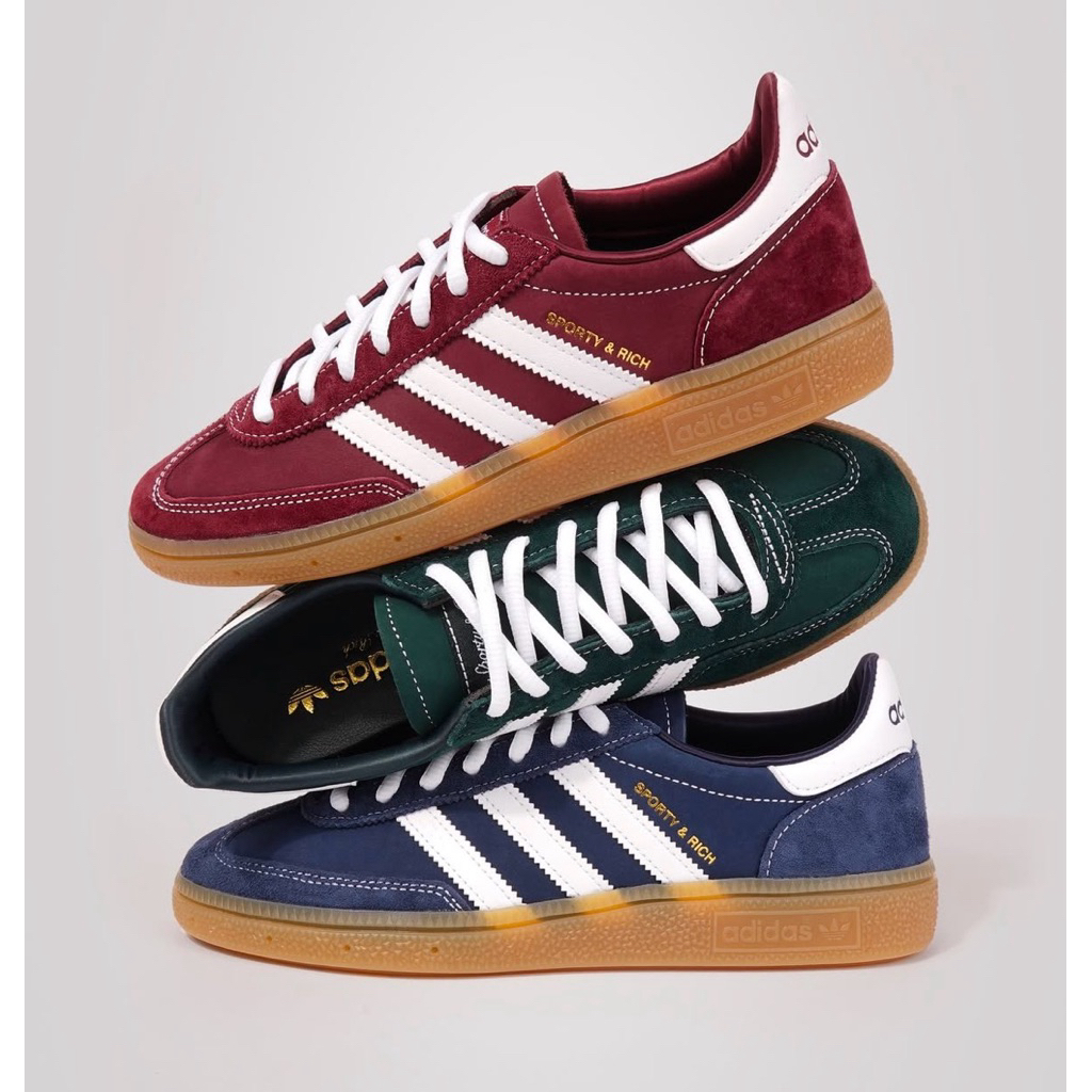 🔥รุ่นหายาก ลดเพิ่ม 20% ทักแชท🔥 Adidas Handball Spezial “ Sporty&Rich ” JP7066 , JP7067 , JP7068 ของเเท้ 100%  ป้ายไทย